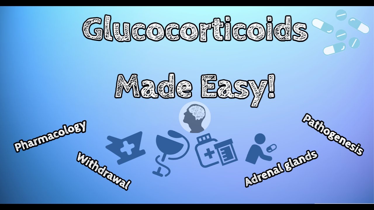 Glucocorticoids (Corticosteroids) Made Easy - A Pharmacist's Overview (Pharmacology)