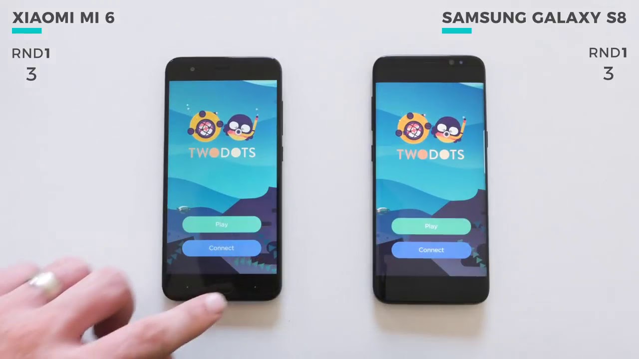 Samsung Galaxy S8 vs Xiaomi Mi 6 speed test