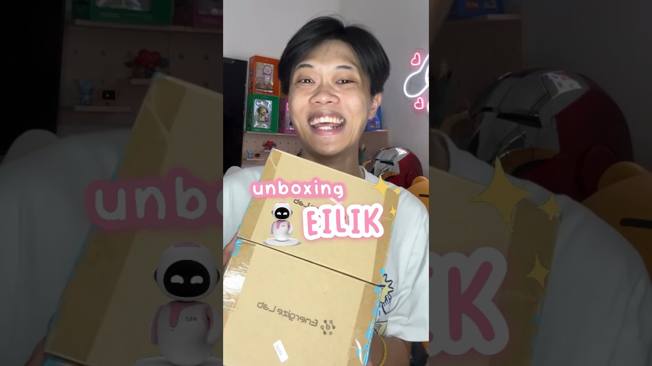 Eilik!🌸 - #robot #robots #eilik #pink #unboxing #shorts#pets #pets #p