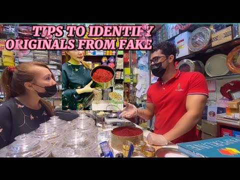 SAFFRONS AMAZING BENEFITS! | PART2 GRAND SPICE SOUK | DUBAI| Vlog40