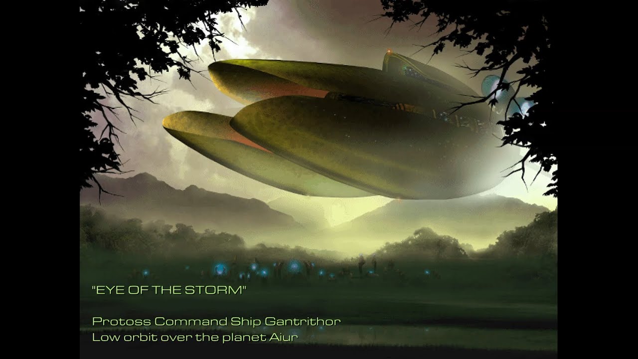 StarCraft - Protoss Mission 10 (Eye of the Storm) | Final Battle Against the Overmind!