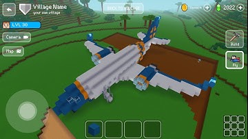 Aeroplane - Block Craft 3d: Building Game