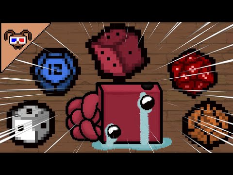 Видео: Айзек, но я играю за КУБИКА {The binding of Isaac}