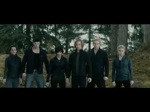 Twilight Eclipse Battle Vampires & wolf pack fight Scene
