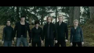 Twilight Eclipse Battle Vampires & wolf pack fight Scene