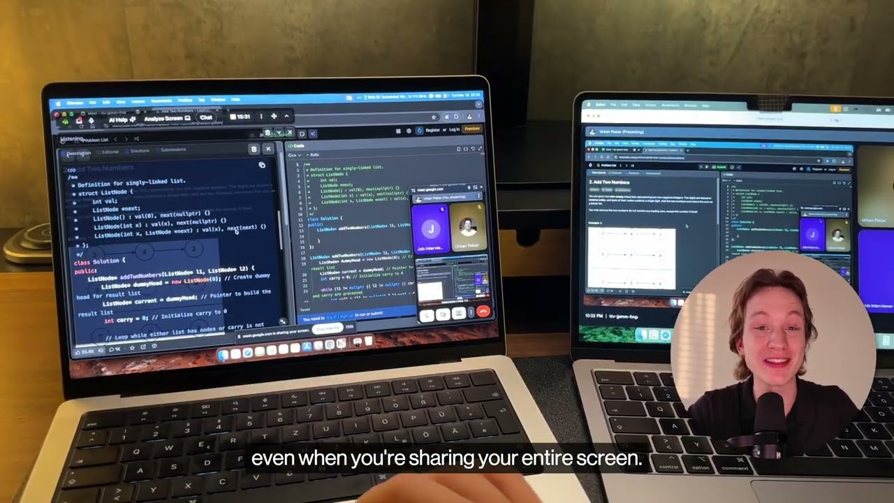 ParakeetAI - Coding Features Demo 👨💻
