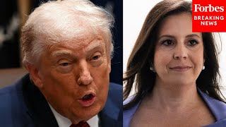 'She's Great': Trump Responds To Elise Stefanik Running For Governor Of New York