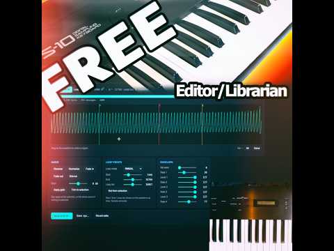 Roland S-10 Editor Librarian