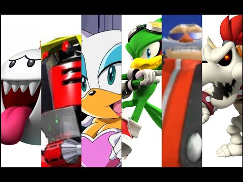 Mario and Sonic at the Olympic Winter Games (Wii) - All Bosses