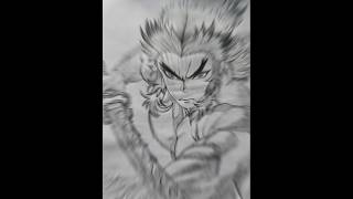 How to draw "Rangoku"🔥 From Demon slayer👿 #anime#art #short#viral