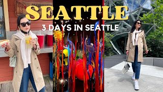 ☕ SEATTLE VLOG 2022 | 3 Days in Seattle | Space Needle, Pike Place Market, Bainbridge Island