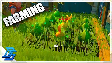 BUILDING OUR DEFENDED FARM - Scrap Mechanic Survival Gameplay - Part 4