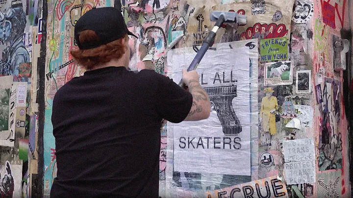 Learning How to Wheatpaste in the Busy NYC Streets