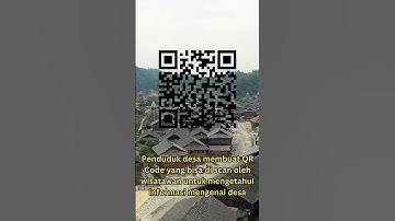 ADA QR CODE RAKSASA DI CINA! #shorts #faktaunik #infomenarik
