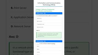 Software Components: Classification and Functions