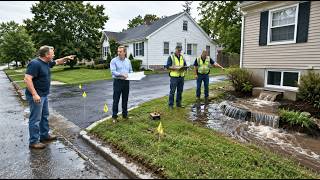 He Blamed My Driveway for His Flooded Basement… The Inspection Records Ended It