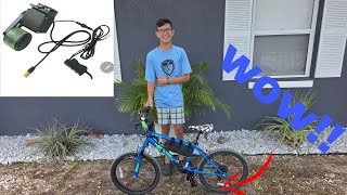 WBP electric bike booster  kit review!!!  impressive power!!!!