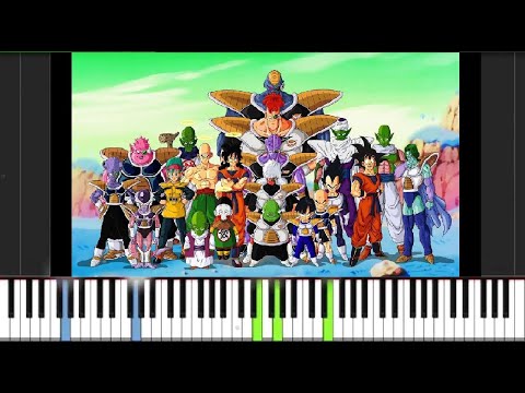 اغنيه بدايه دراغون بول زد بيانو Dragon Ball Z Arabic Opening Piano