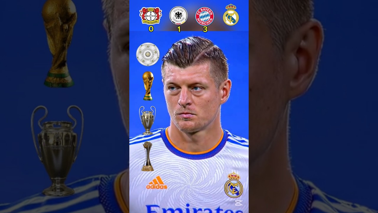 Toni Kroos power rank trophy 