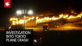 Investigation into fiery Tokyo plane crash