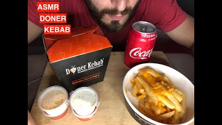 Asmr Eating German Doner Kebab Best Kebab Mukbang Coca Cola Cheesy Fries