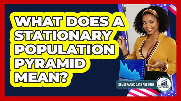 What Does A Stationary Population Pyramid Mean? - Demographic Data Answers