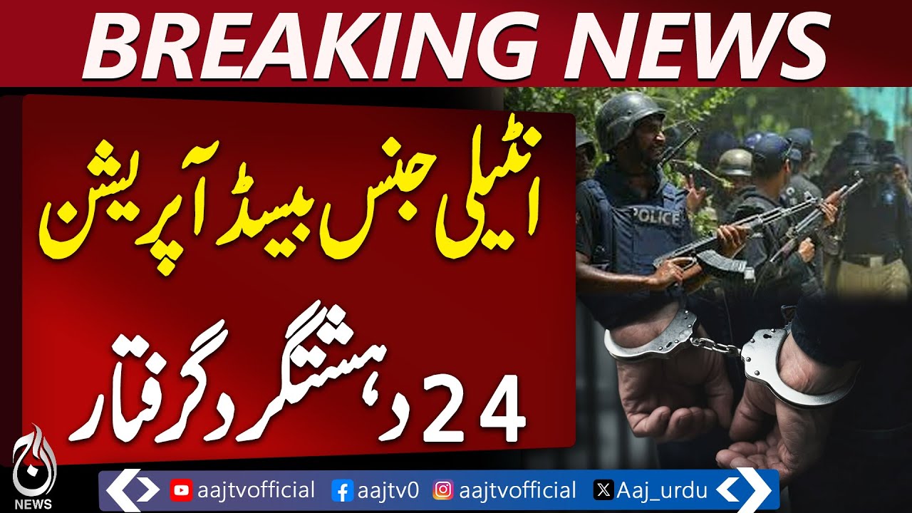 CTD Punjab | 24 Militants Arrested | Lahore Fitan-ul-Khawarij Suspect Seized