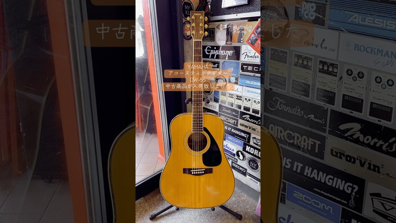Pre-owned YAMAHA Acoustic Guitar DW-5S Now in Stock #yamaha