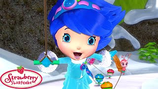 Strawberry Shortcake  Blueberry goes Ice Skating!  Berry Bitty Adventures  Cartoons for Kids