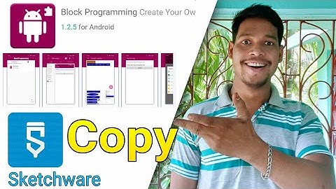 sketchware  copy app block programming application