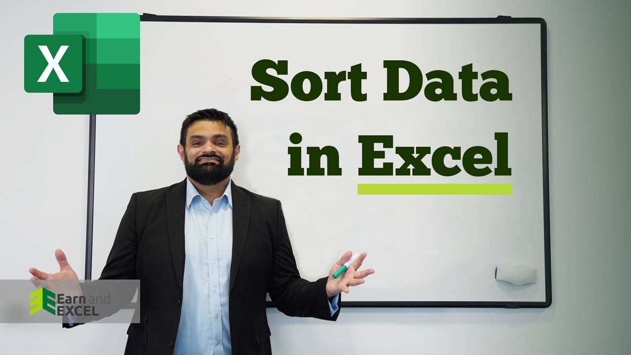 How To Sort In Excel (4 Great ways) - YouTube