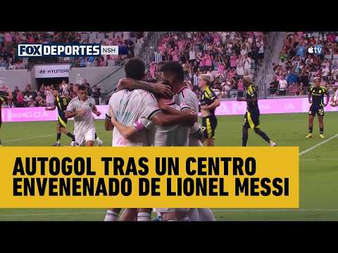 OWN GOAL following a dangerous cross from Lionel Messi | Inter Miami 1-1 Nashville SC | MLS 2026