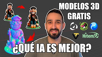 Probé las MEJORES IA GRATUITAS de generación de modelos 3D. Te cuento cuál es la mejor.