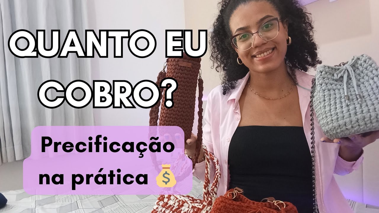 Quanto eu cobro nas minhas peças de crochê? (Valores reais e lucro)