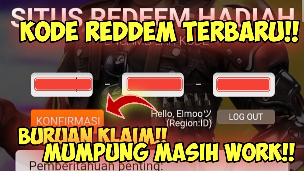KODE REDDEM TERBARU FREE FIRE HARI INI - YouTube