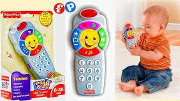 Fisher- Price Laugh & Learn - Click n Learn Remote (Preloved Toy)