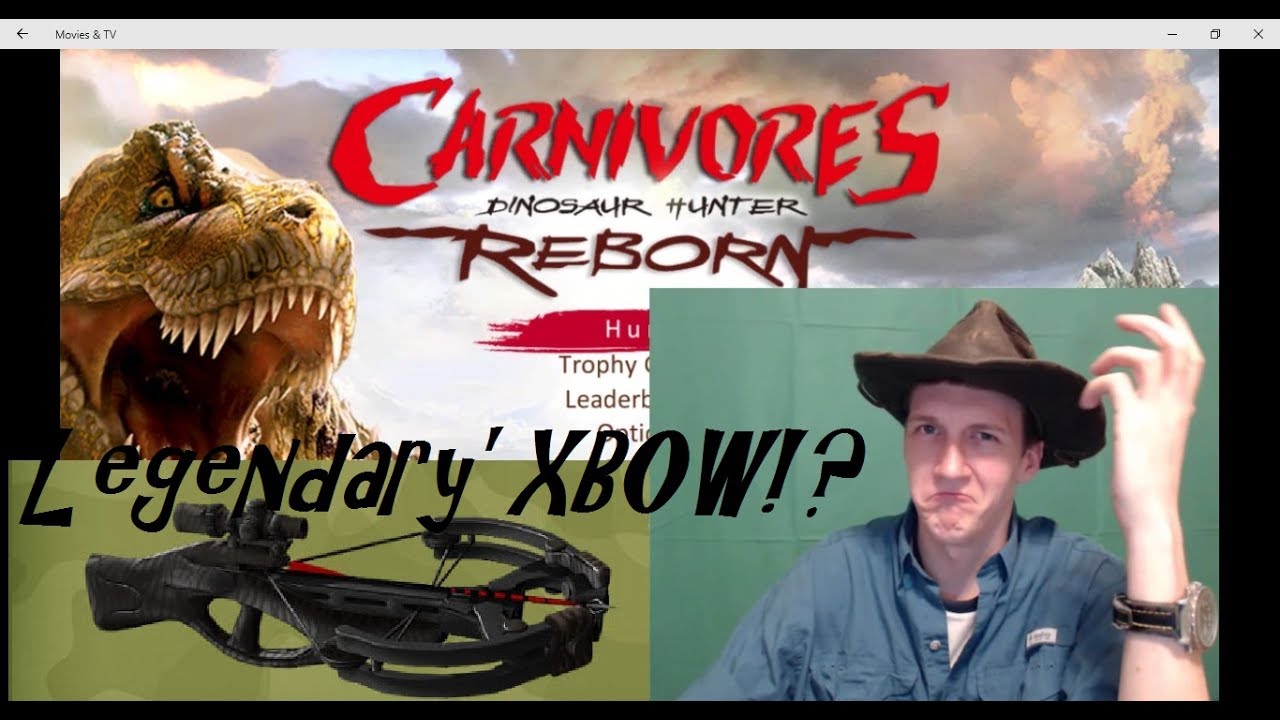 DINO HUNTING:' LEGENDARY' XBOW??? Carnivores Dinosaur Hunter Reborn gameplay
