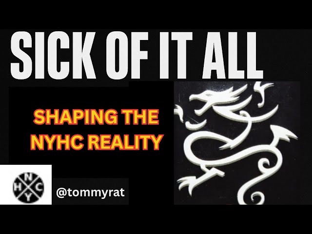 SICK OF IT ALL: The Lifeblood of NYHC - YouTube