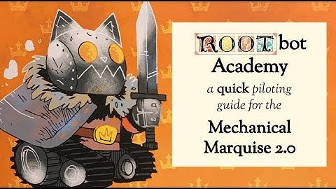 Quick-Piloting the Mechanical Marquise 2.0 (RbA #1*)