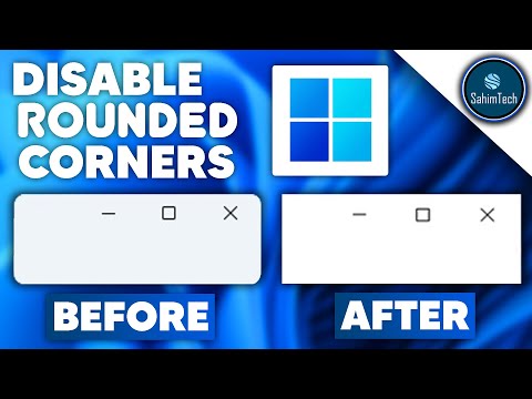 How to Disable Rounded Corners in Windows 11? How to Disable Rounded Corners in Windows 11?