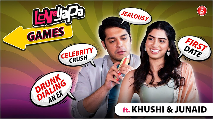 Khushi Kapoor-Junaid Khan play LOVE games; talk about exes, breakups, exchanging phones, dating life