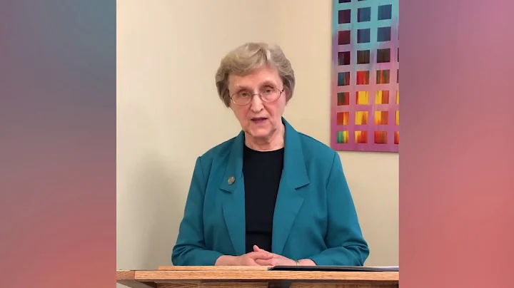 2020 CSB Convocation Prioress Susan Rudolph, OSB