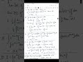 INTEGRATION BY PARTS UNIT 3