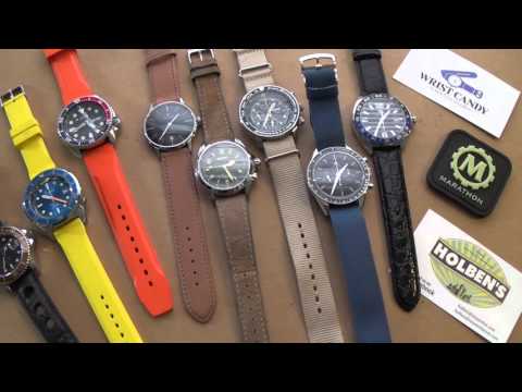 Christmas Holiday 2015 Watch Fan Strap Gift Selection, Fluco, DeBeer, Colareb, Marathon, WCWC, Eulit