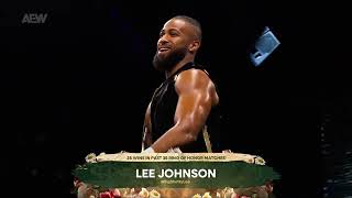 Famous Lee Johnson Entrance: AEW Dynamite Fyter Fest June.04,2025 Profile