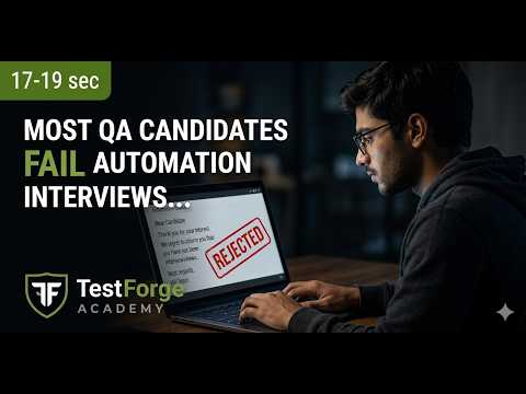 Real Selenium C# Interview Questions | Be Ready in 2 Days