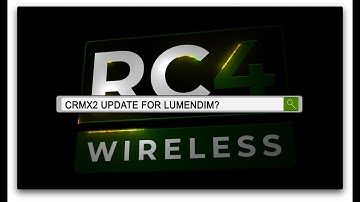 Update your RC4 LumenDim devices to CRMX2!