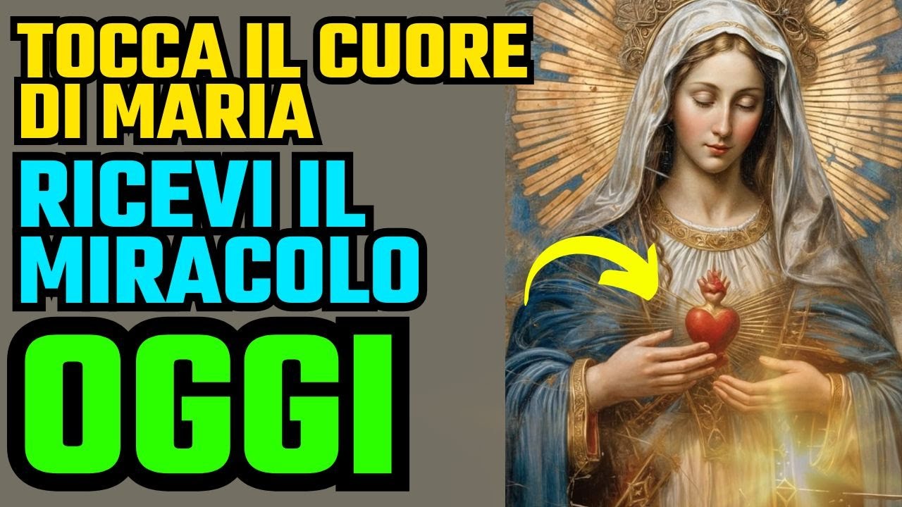 🔴 HAI BISOGNO DI UN MIRACOLO? QUESTA PREGHIERA È PER TE. | PREGHIERE