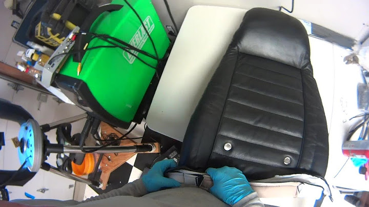 280z Seat Cover Top Half Upholstery Install