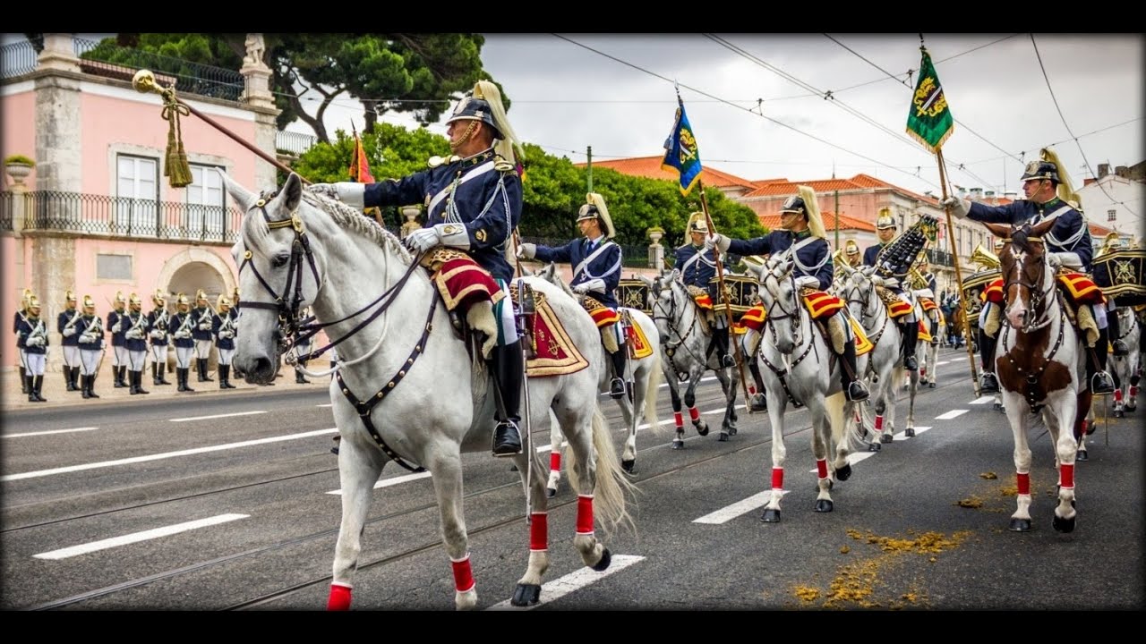 Render Solene da Guarda ao Palácio Nacional de Belém, Lisboa (Portugal)